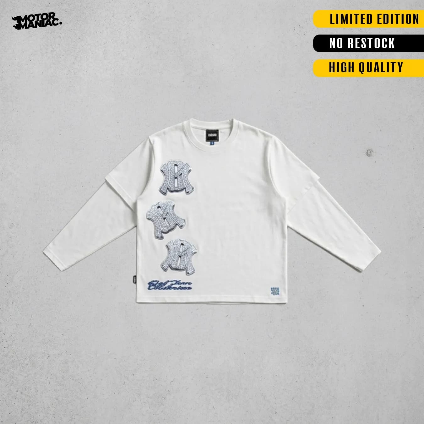 "Certified Platinum" Long Sleeve Layered T-Shirt