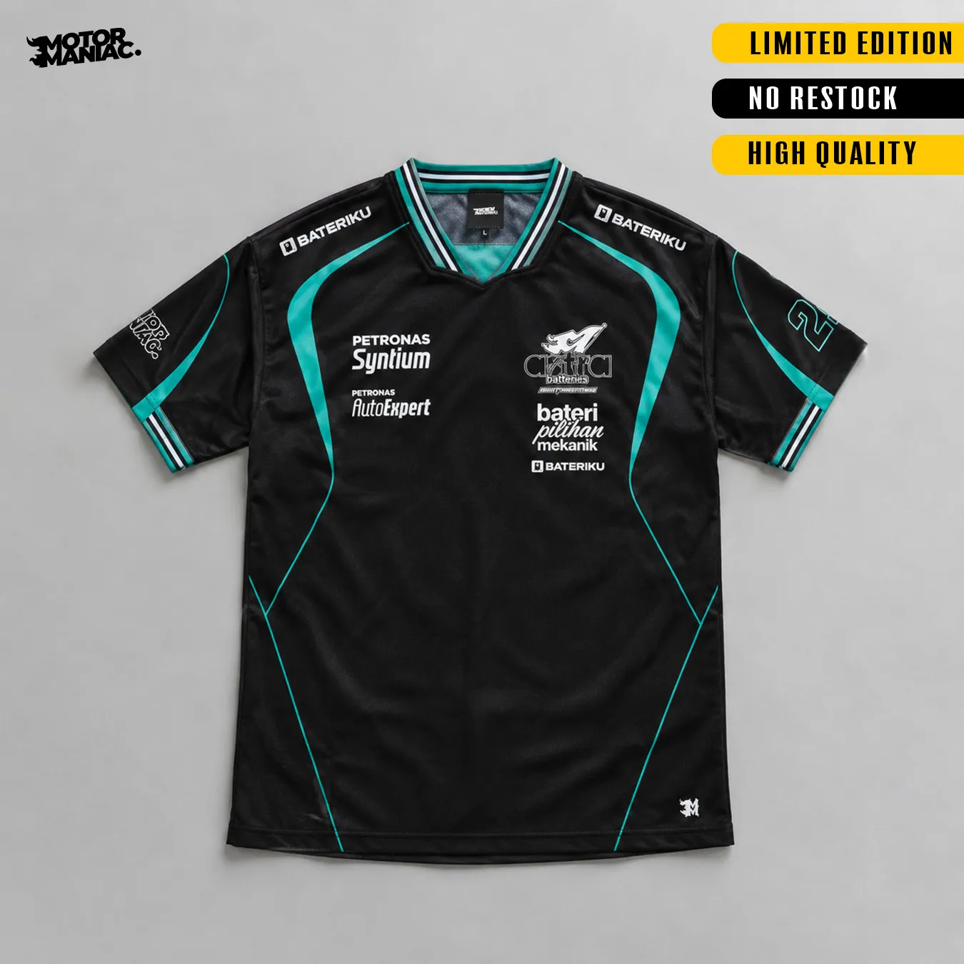 "Spearhead Black" Short Sleeve Jersey