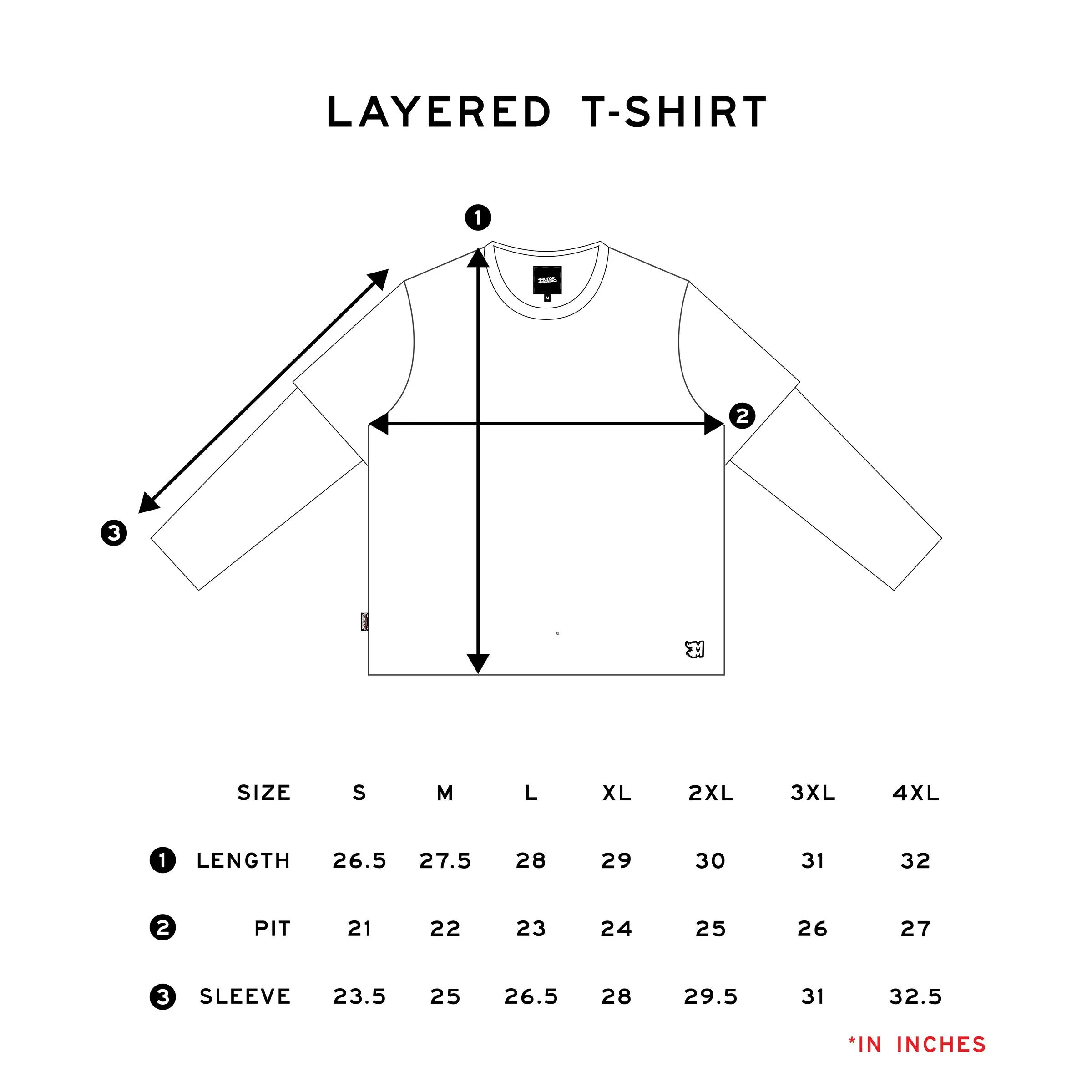 "Certified Platinum" Long Sleeve Layered T-Shirt