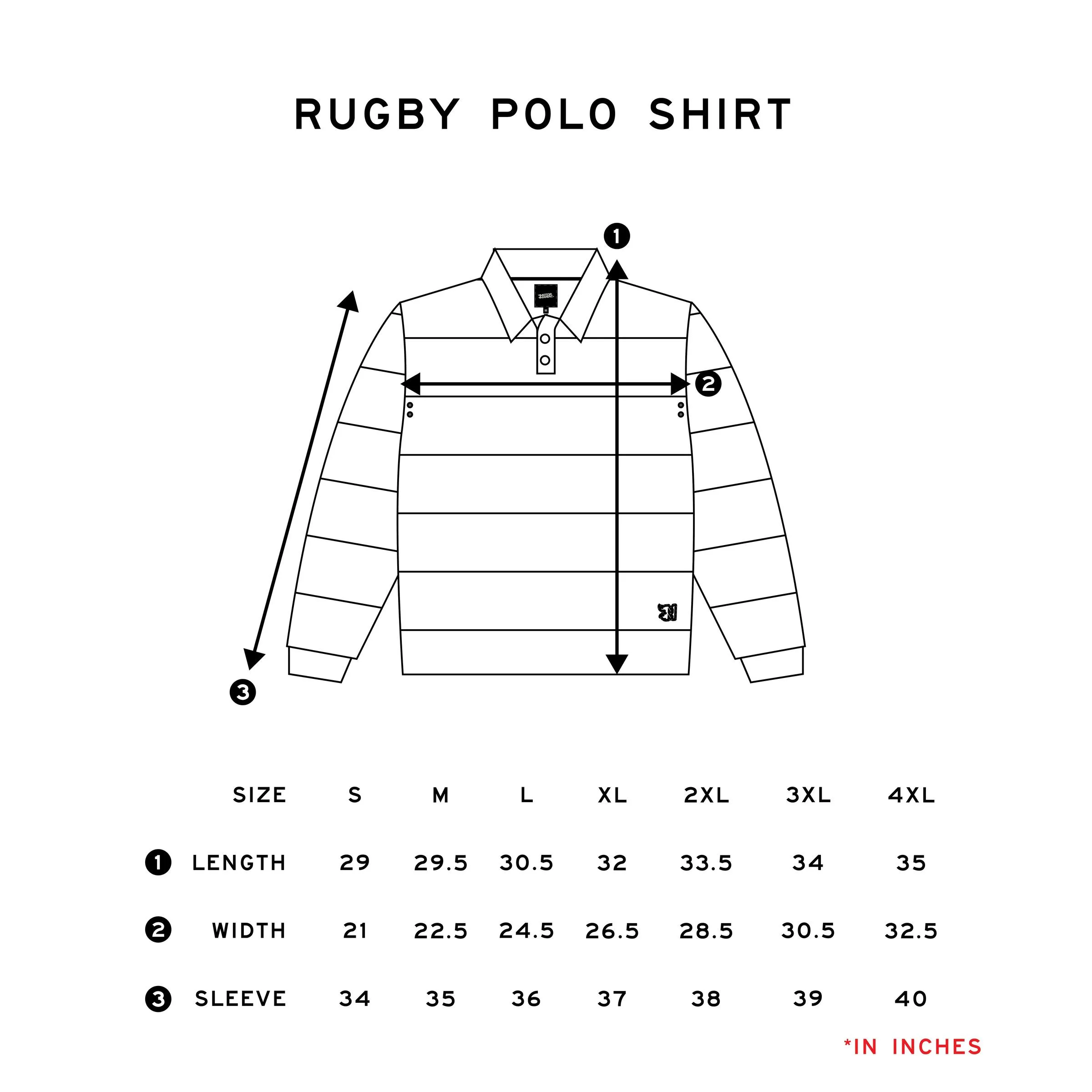 "Freshman" Rugby Polo Shirt