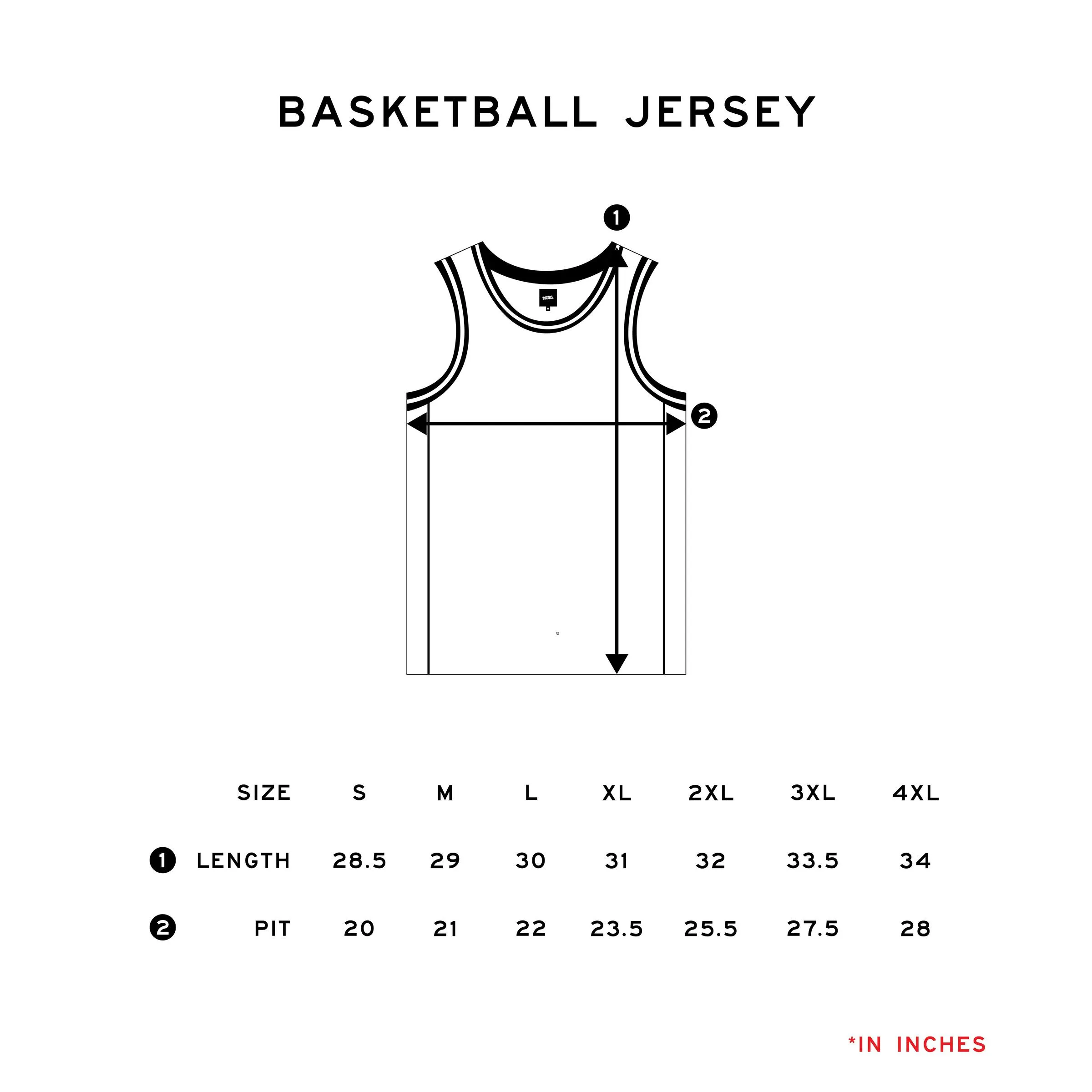 "Starting Five" Basketball Jersey Set