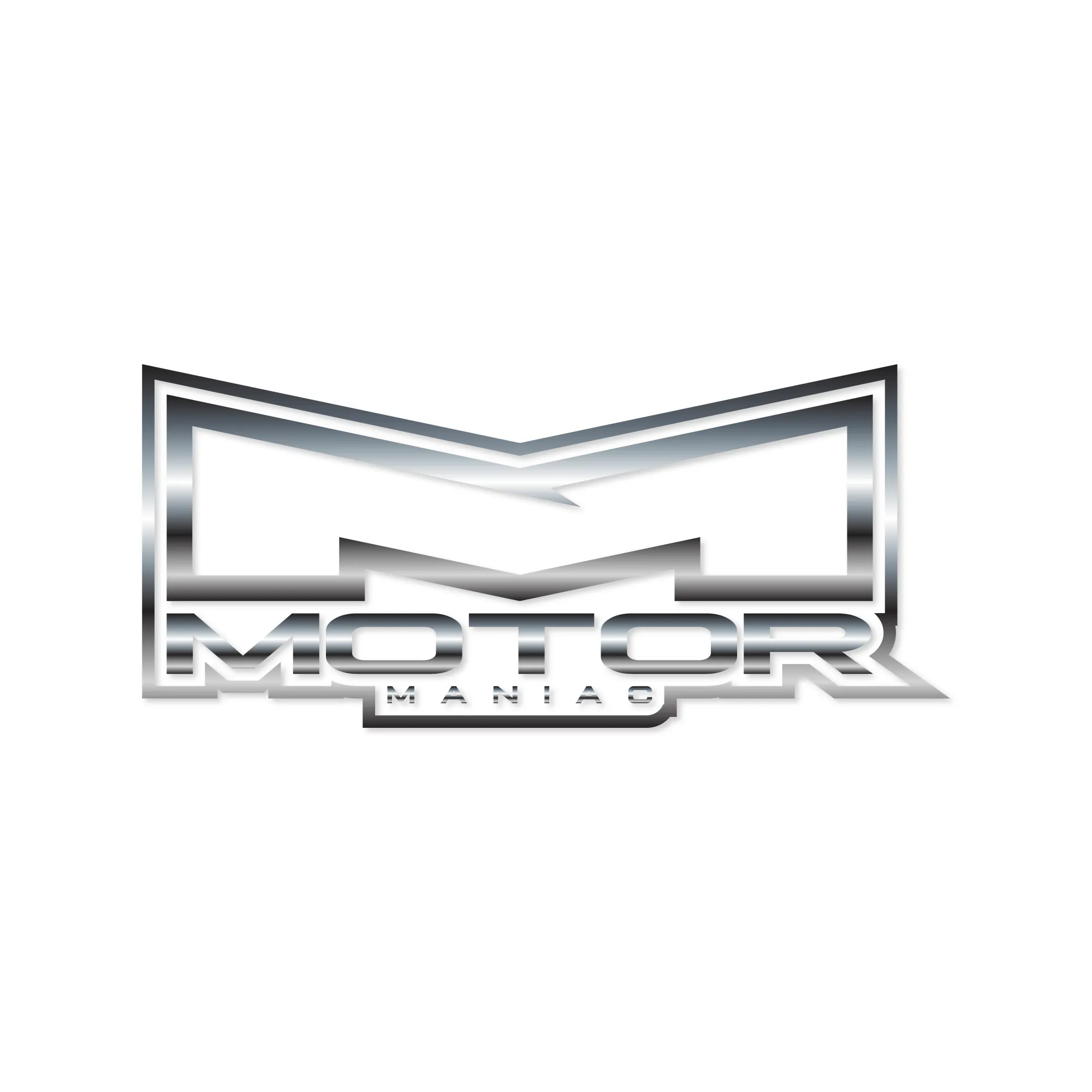 Motormaniac Diecut Sticker "Wide"