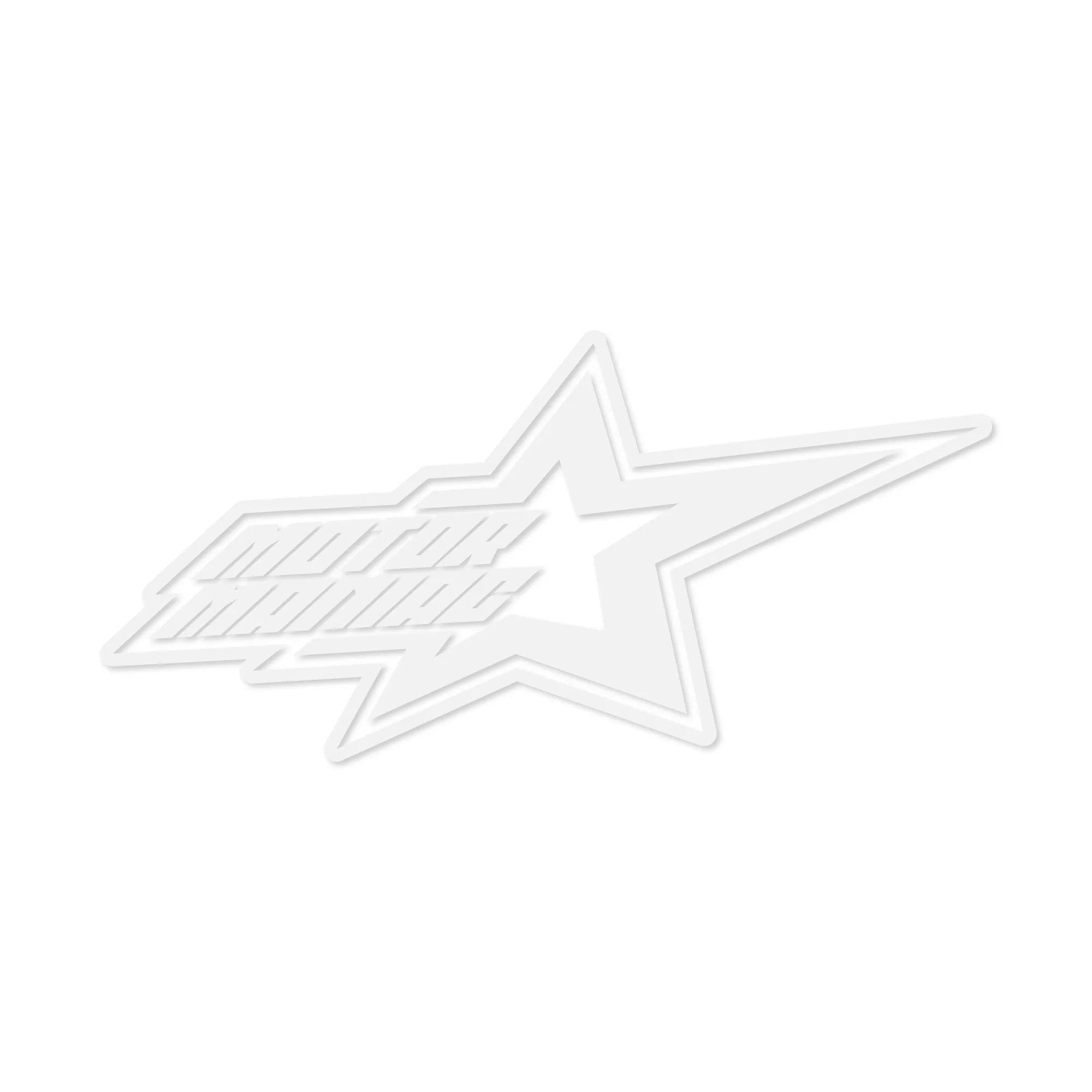 Motormaniac Diecut Sticker "AlpStar"