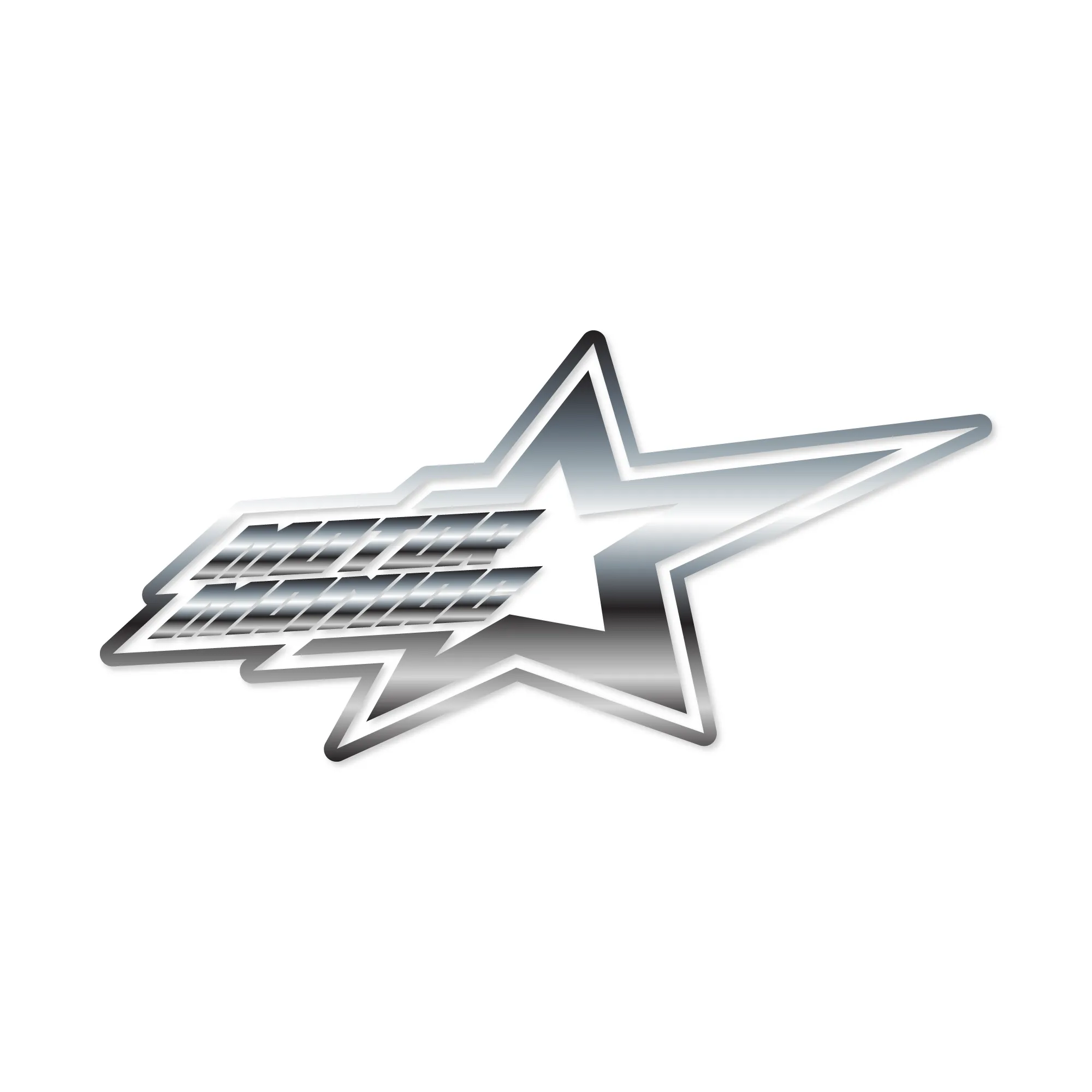 Motormaniac Diecut Sticker "AlpStar"