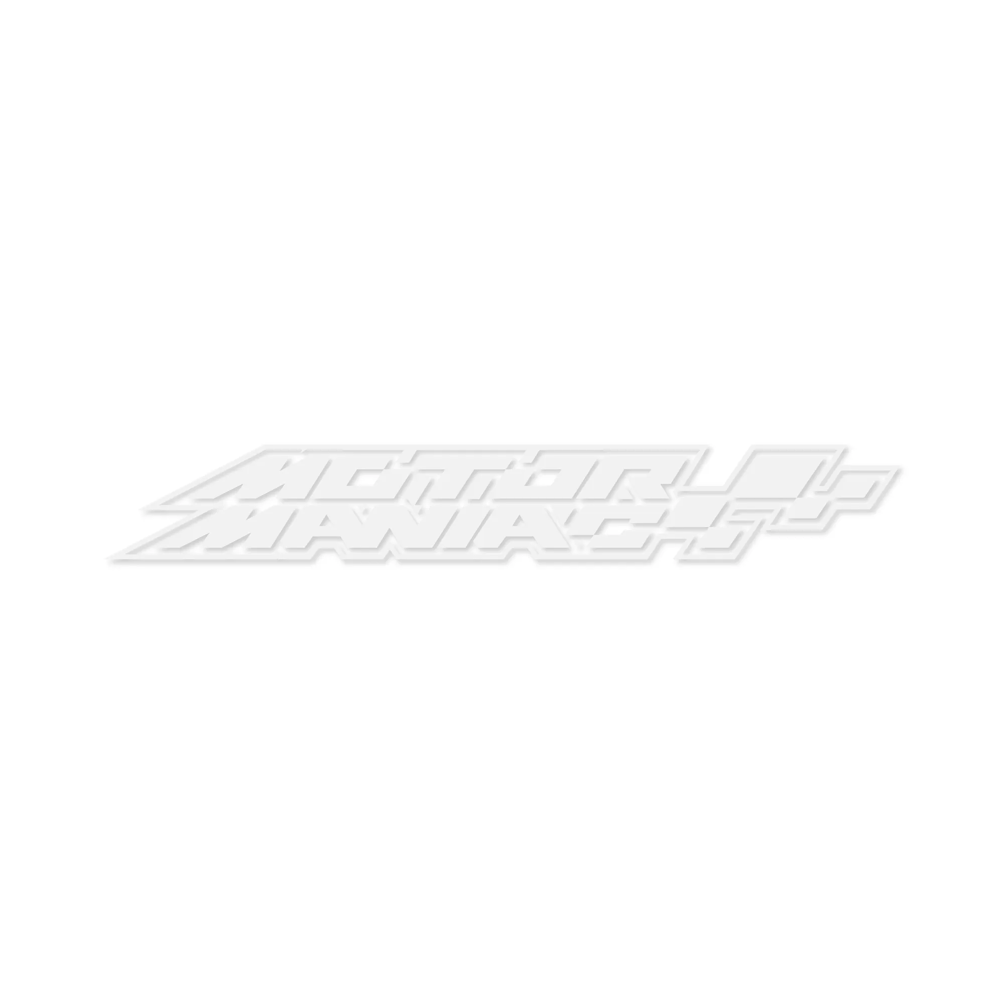 Motormaniac Diecut Sticker "Tetris"